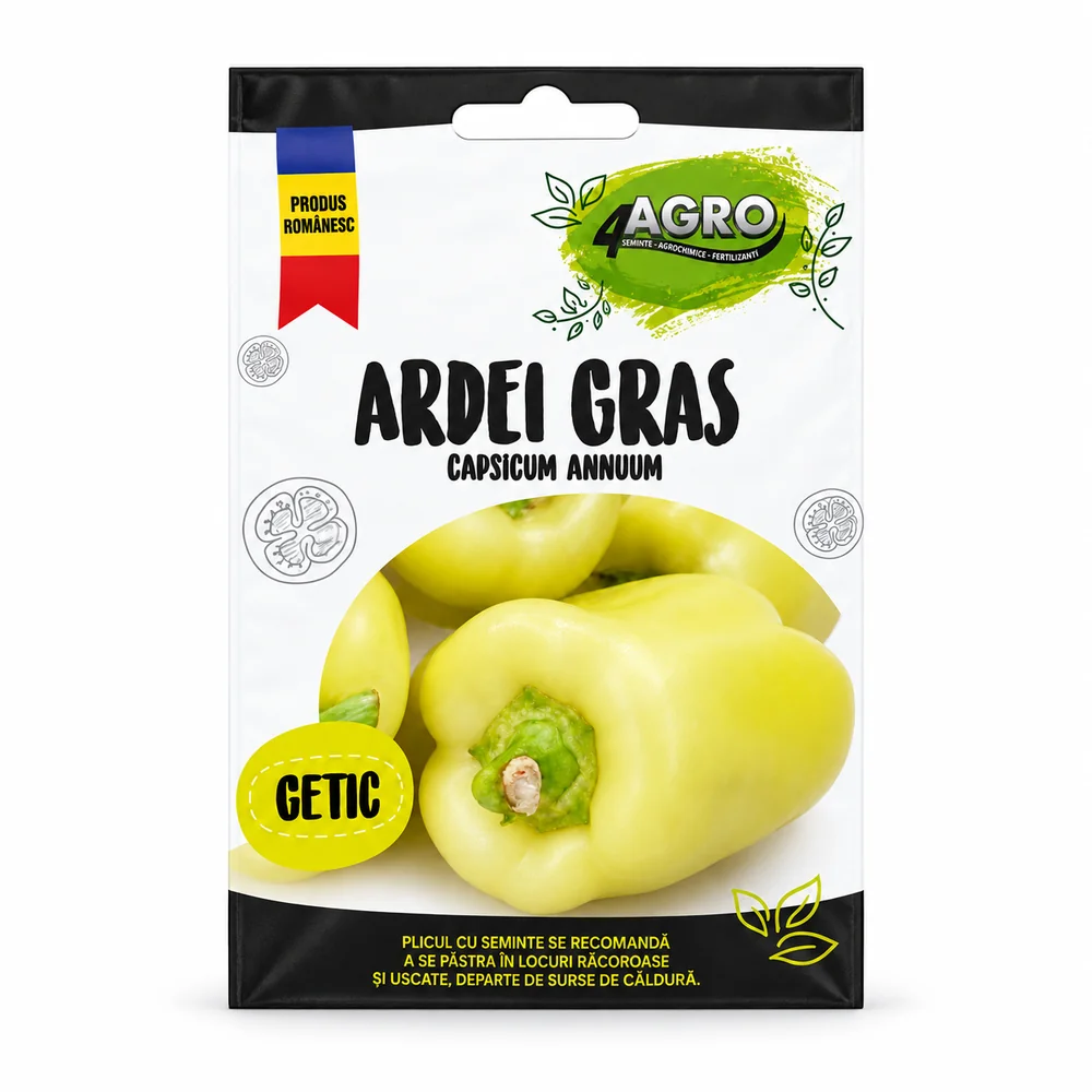 Semințe ardei gras Getic 50 sem